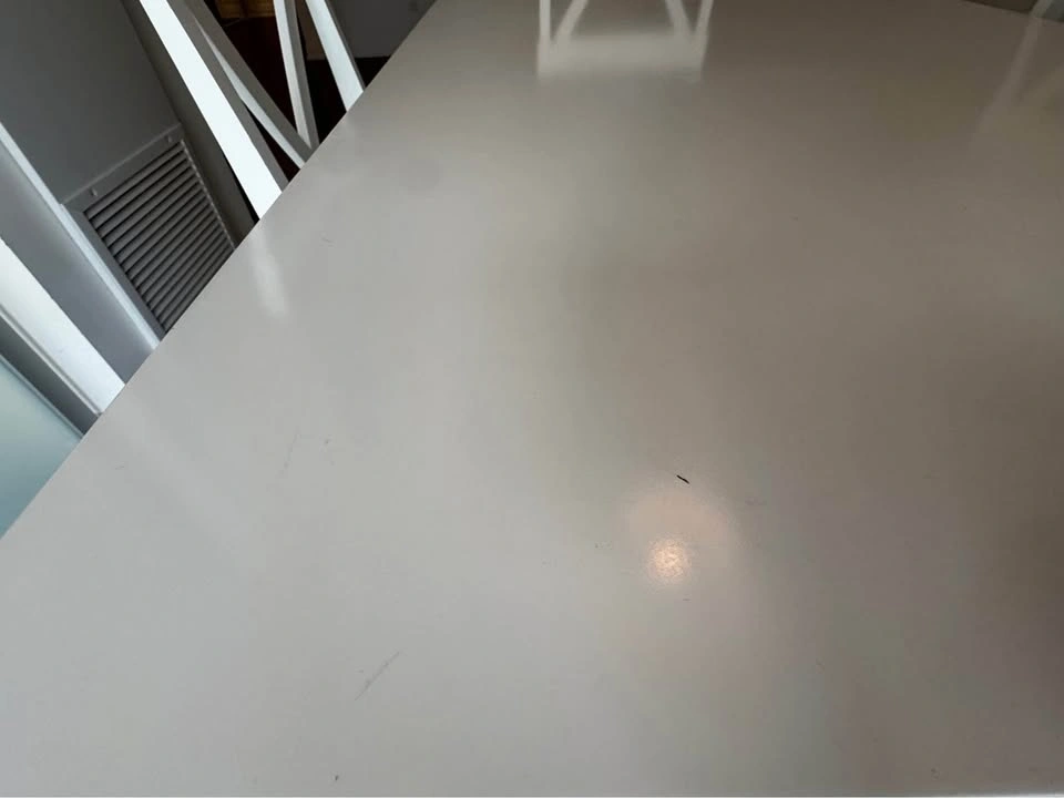 White Dining Set (table and 4 chairs) - photo 5