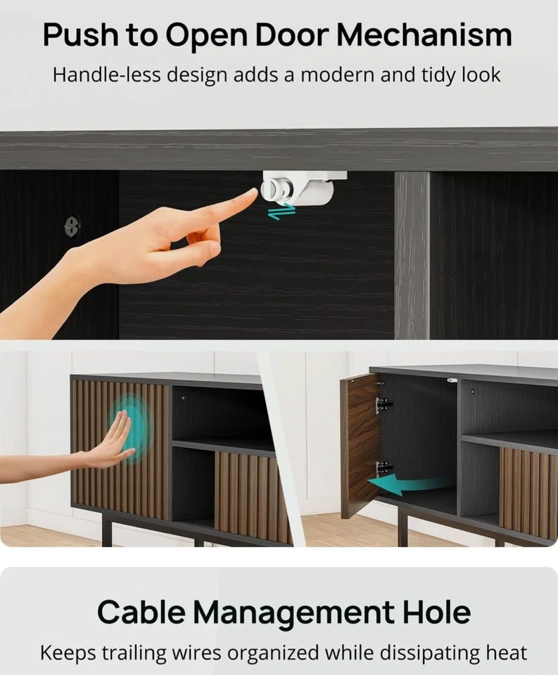 Mid century-inspired TV stand - photo 2