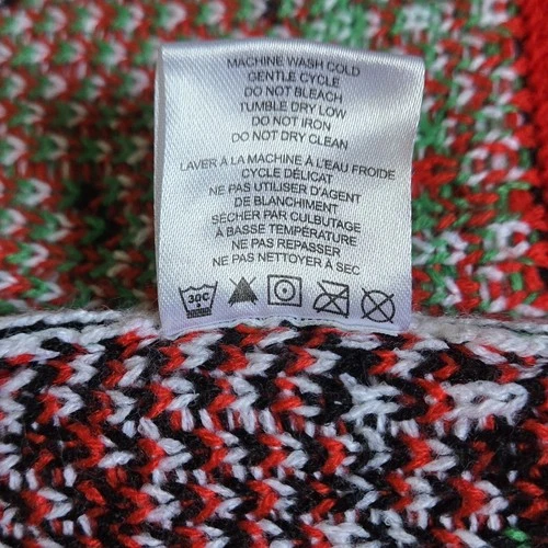 Peanuts Snoopy Woodstock Ugly Sweater Vest Knit Colorblock Men's - photo 5