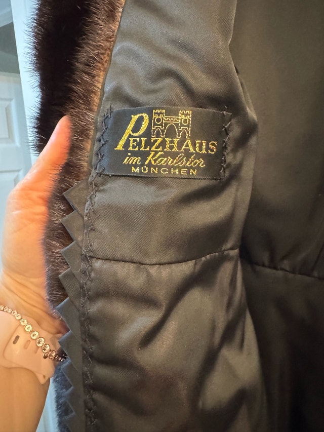 Vintage Europe Mink Coat