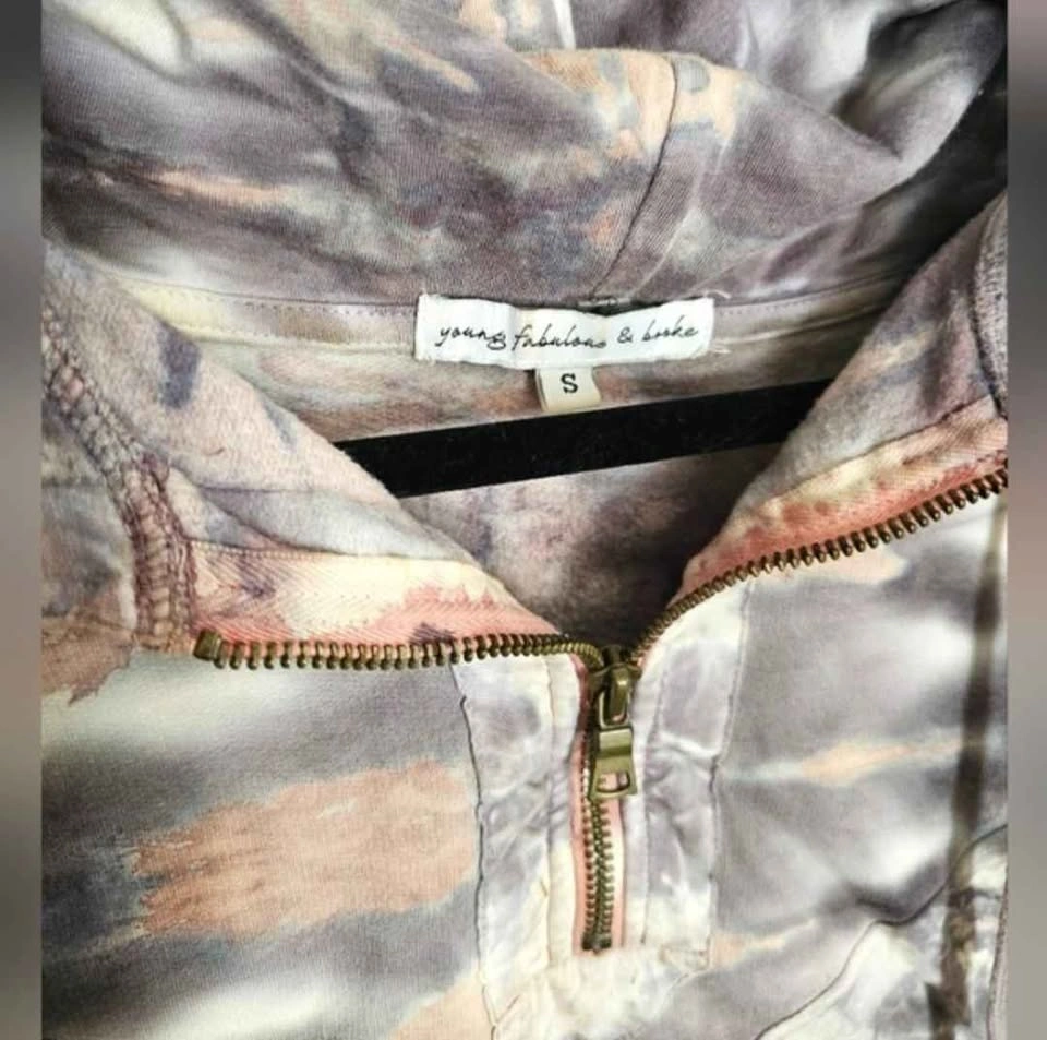 Size S Young Fabulous & Broke Tie Dye Track Set - photo 4