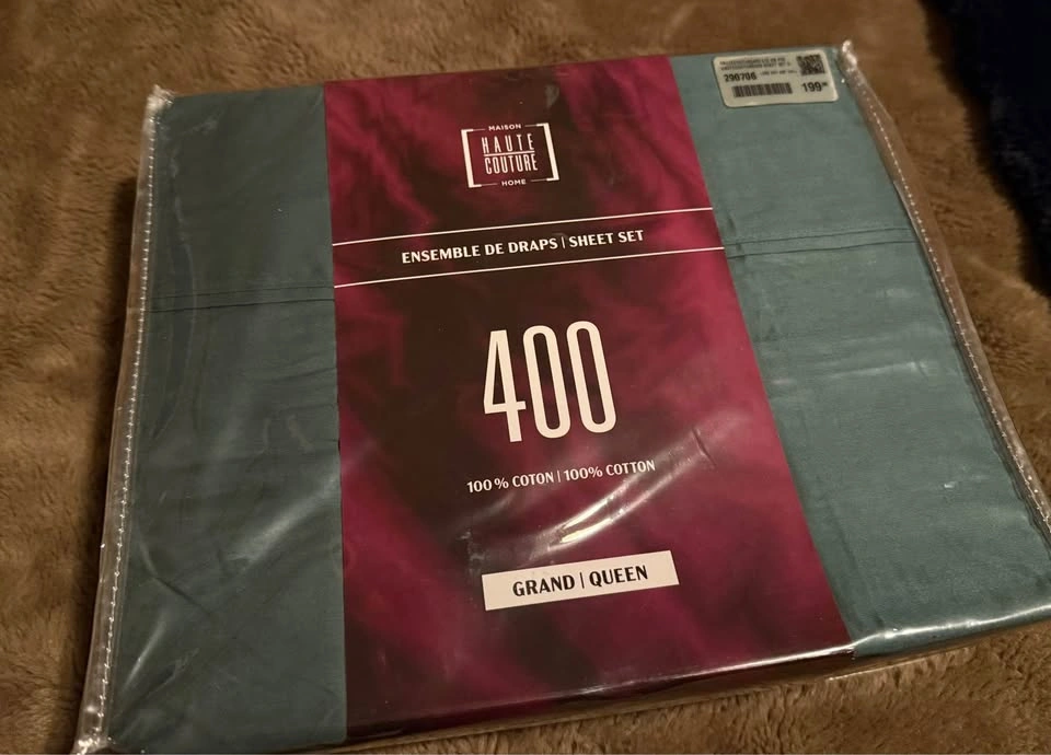 Brand New Queen Sheet Set - 400 Thread Count - photo 2