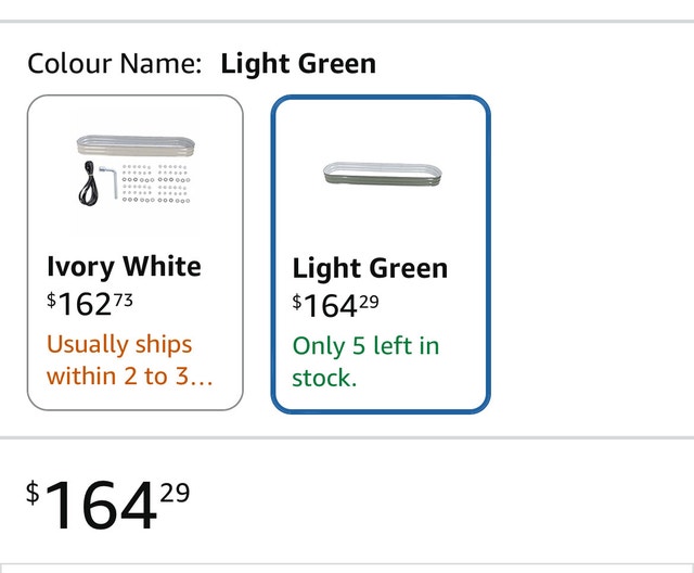 Galvanized Metal Raised Garden Bed Kit - Green - photo 2