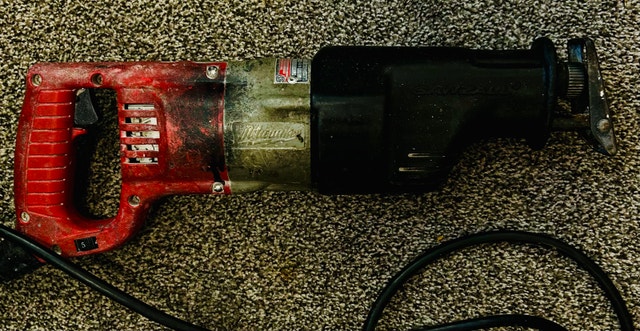 Milwaukee Sawzall Corded Reciprocating Saw