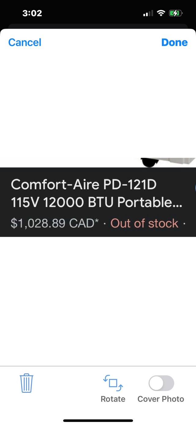 Comfort-Aire Portable Air Conditioner - 12000 BTU - photo 3