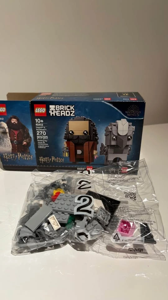 Lego BRICK HEADZ Harry Potter Hagrid & Buckbeak 40412 - photo 2