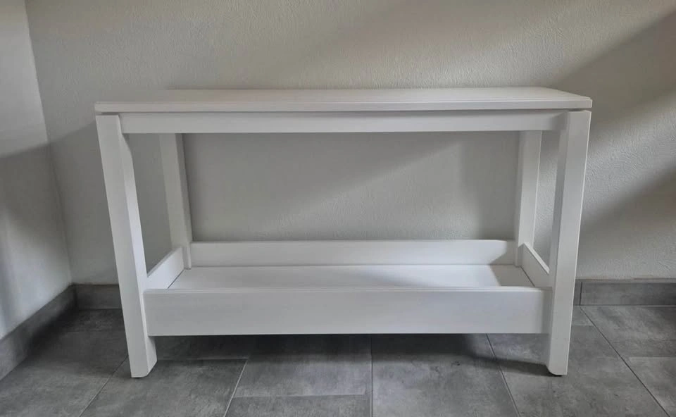 Havsta Console table, white - photo 2