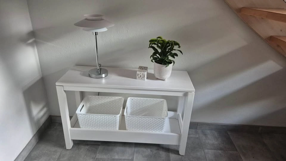 Havsta Console table, white - photo 3