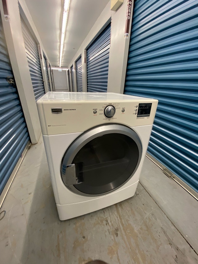 WHITE FRONT LOAD ELECTRIC DRYER - photo 3