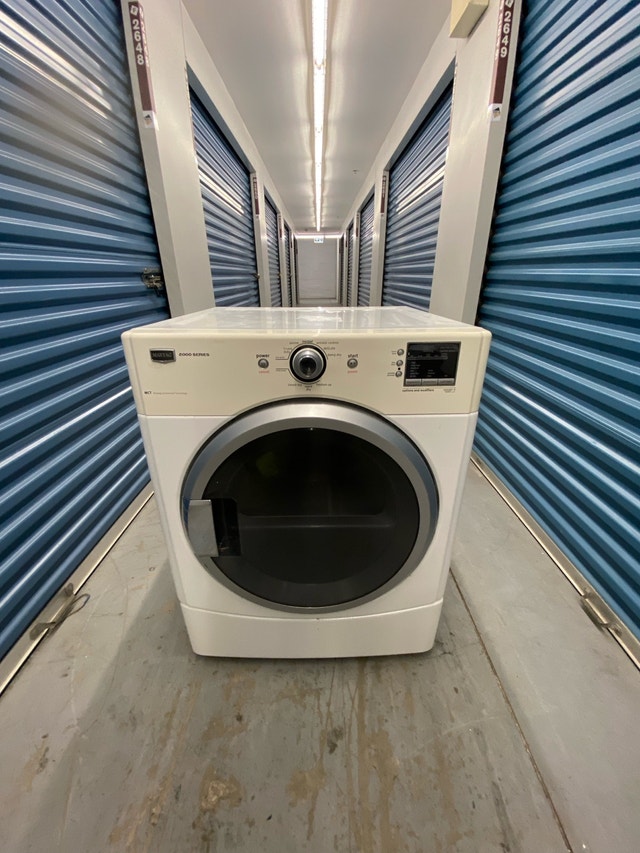 WHITE FRONT LOAD ELECTRIC DRYER - photo 4