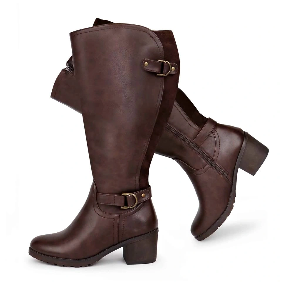 Heel Riding Boots