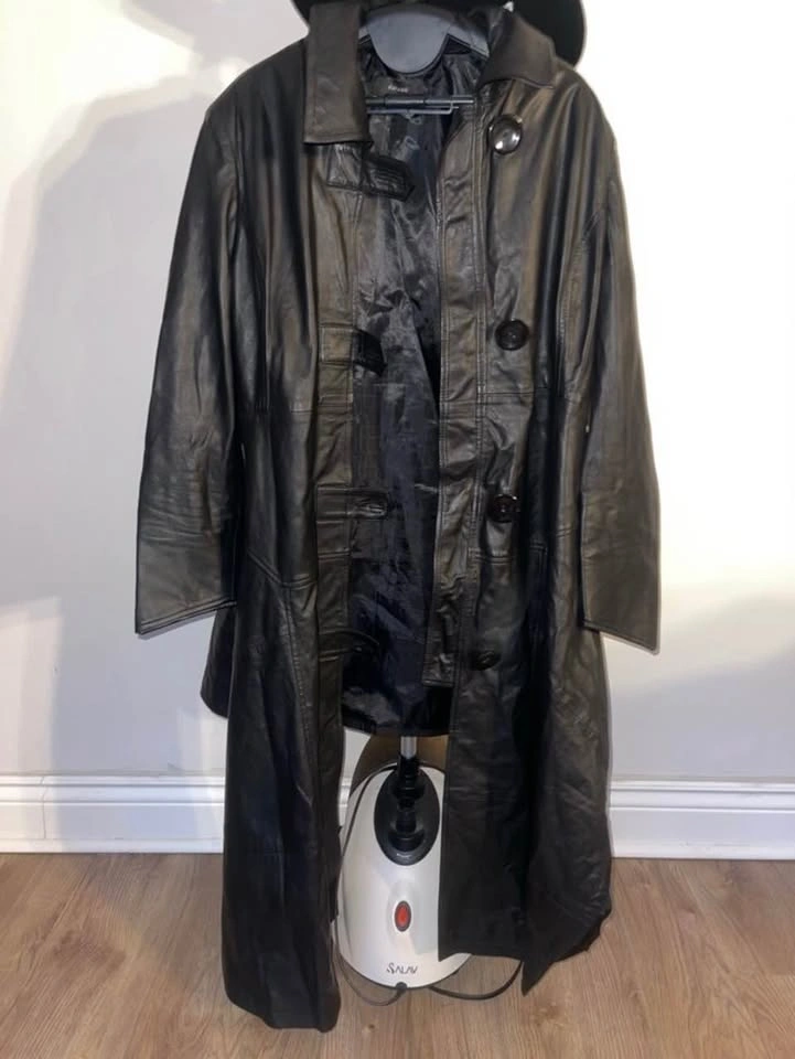 PATAGO Women’s Asymmetrical Goth Leather Coat/Jacket Size XL - photo 2