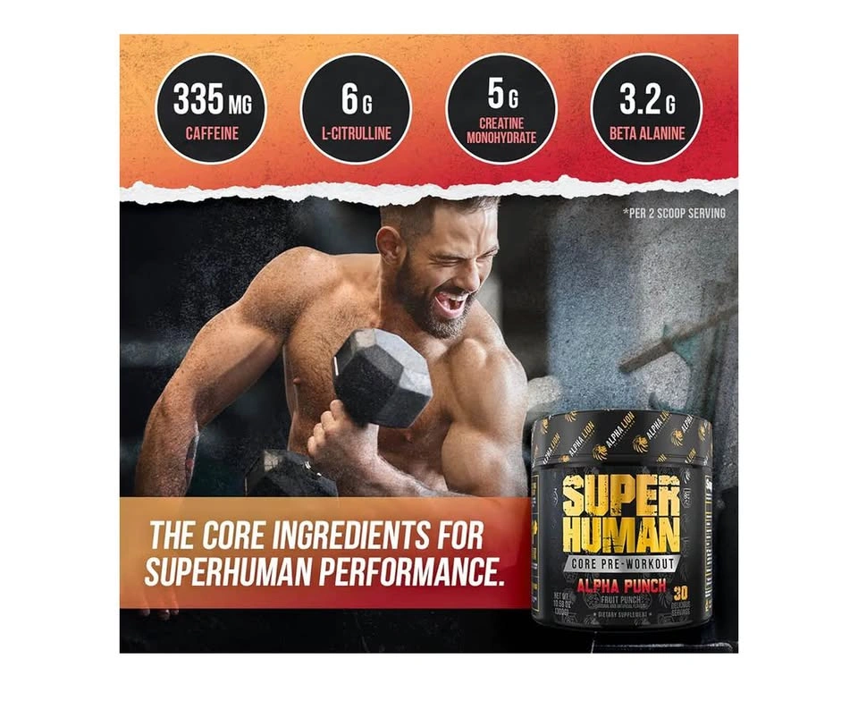 Superhuman Alpha Punch Pre Workout - photo 2
