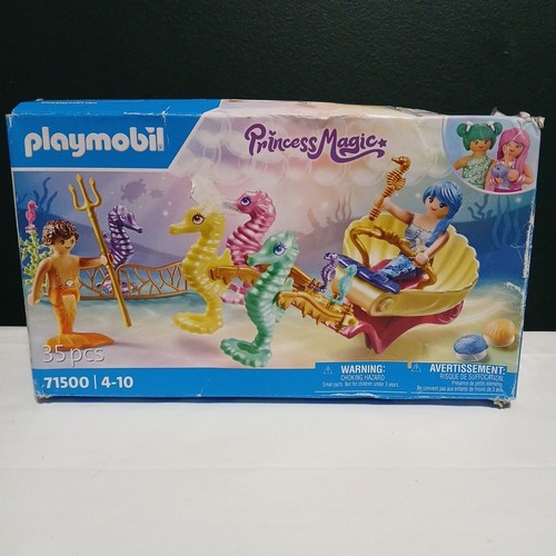 Playmobil #71500 Mermaid Seahorse Carriage