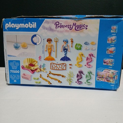 Playmobil #71500 Mermaid Seahorse Carriage - photo 3