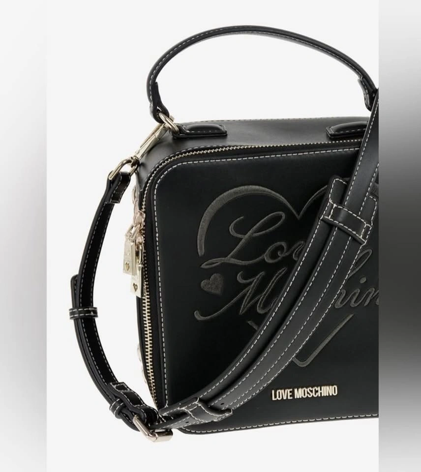 Love Moschino Faux Leather Embroidered Crossbody Bag - photo 2