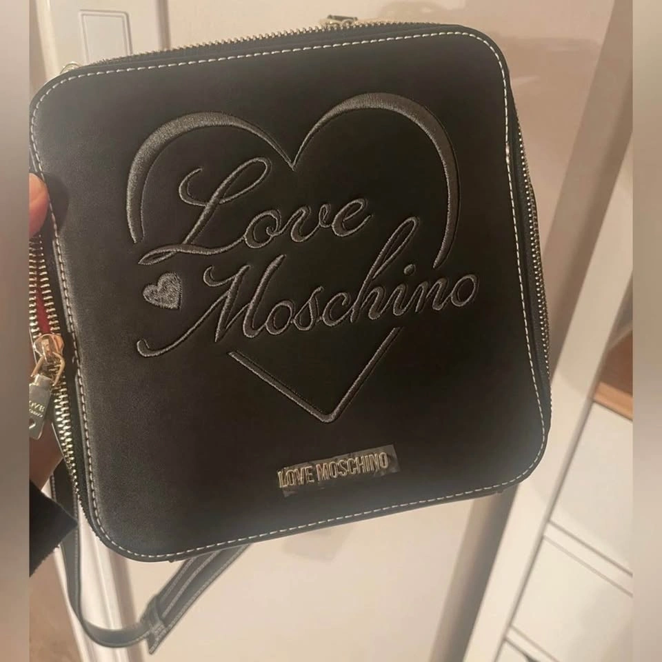 Love Moschino Faux Leather Embroidered Crossbody Bag - photo 4
