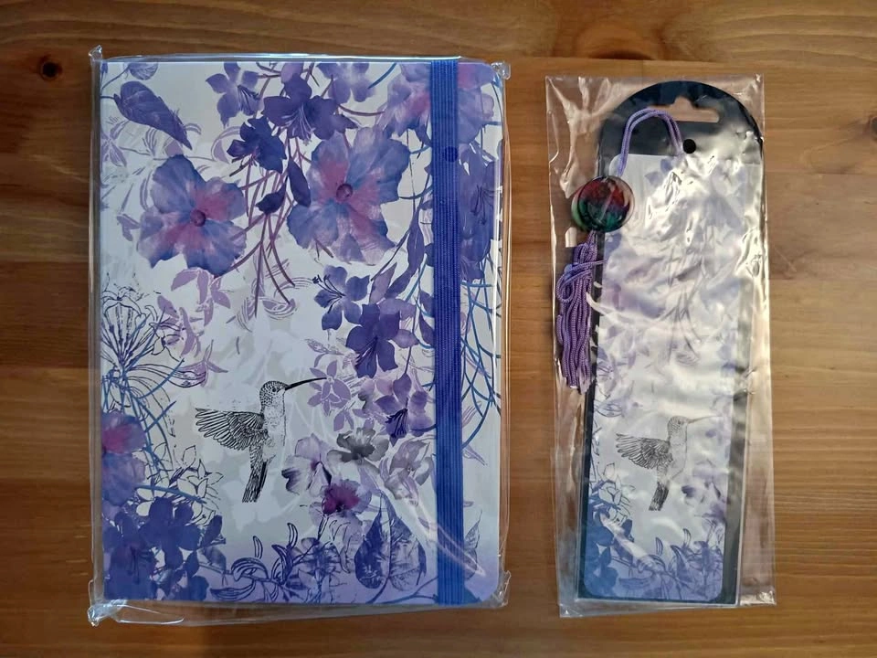 New Notebook and Bookmark