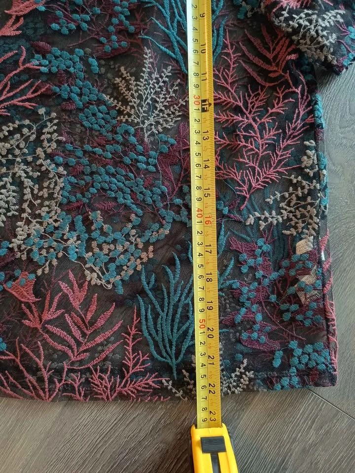 Zara Mesh Floral Top - photo 2