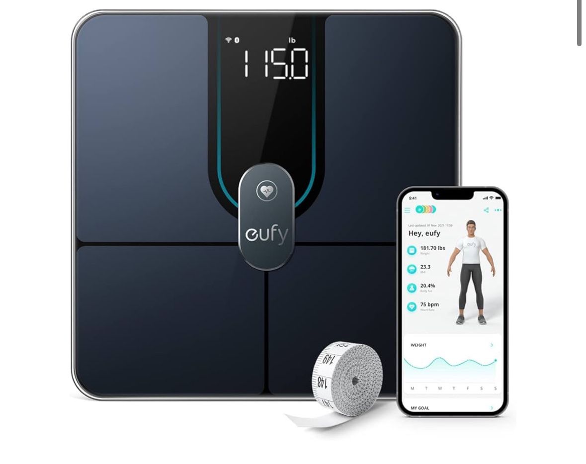 eufy Smart Digital Bathroom Scale P2 Pro