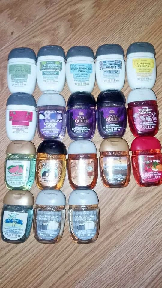 18 Unused Bath & Body Works Hand Sanitizer
