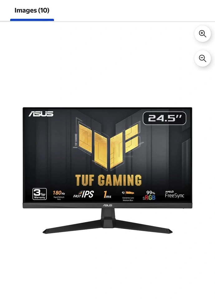 (BRAND NEW) ASUS TUF Gaming VG259Q3A 25in. FHD 180Hz IPS Gaming