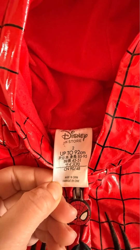 Spiderman Raincoat size 2 - photo 4