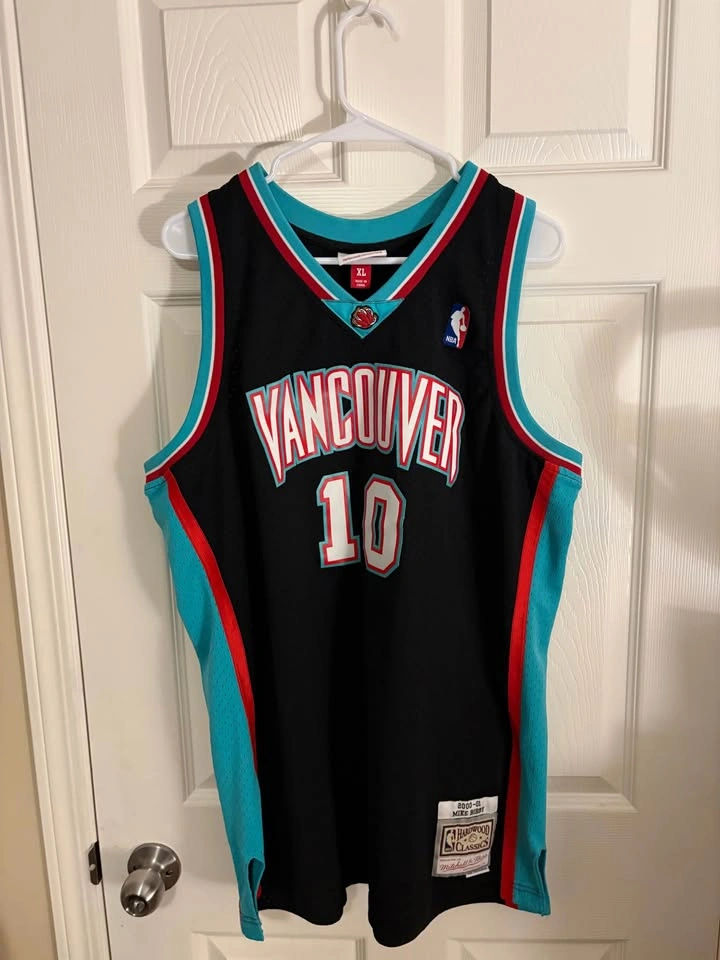 Vancouver Grizzlies Jersey - Mike Bibby #10 - Size XL - photo 2