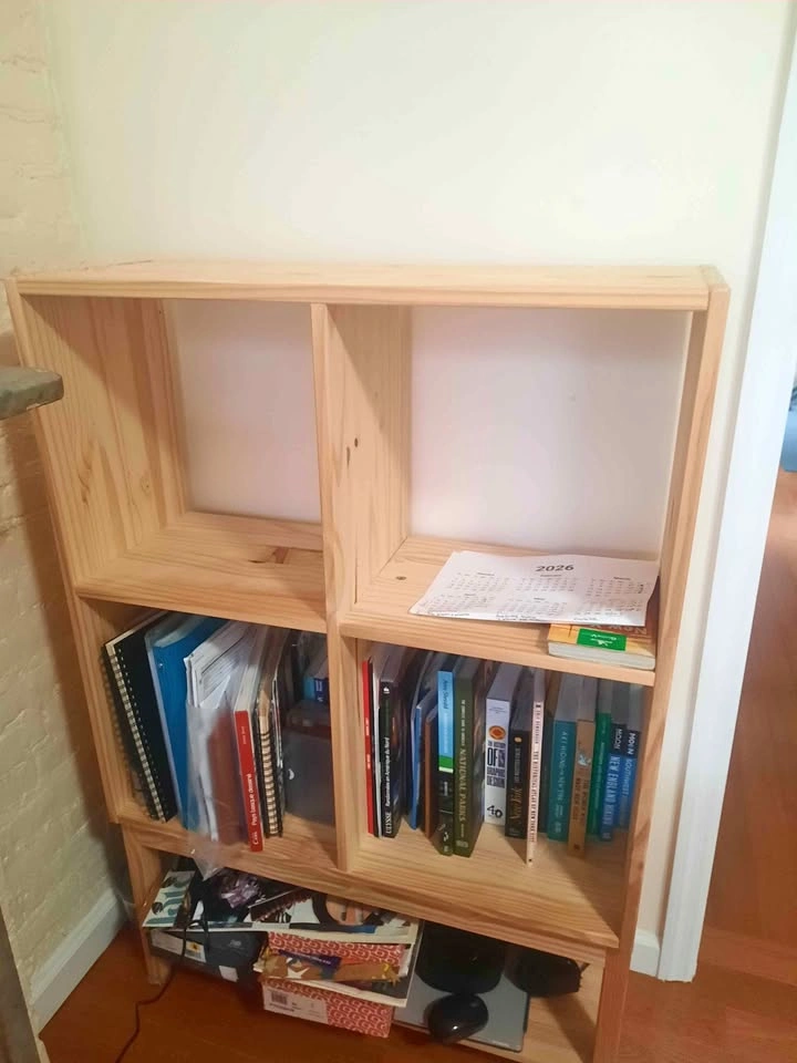 Pine Wood Ivar Shelves