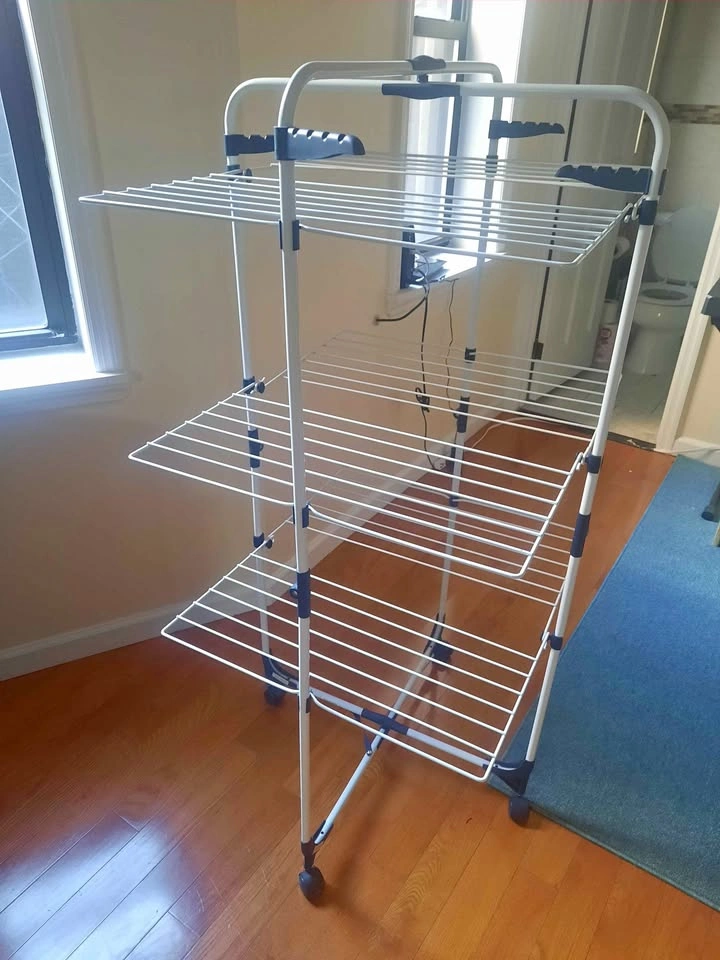Large and foldable drying rack for clothes