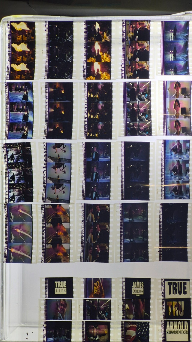 Movie Film Cells 35mm Original True Lies 1994 - photo 2