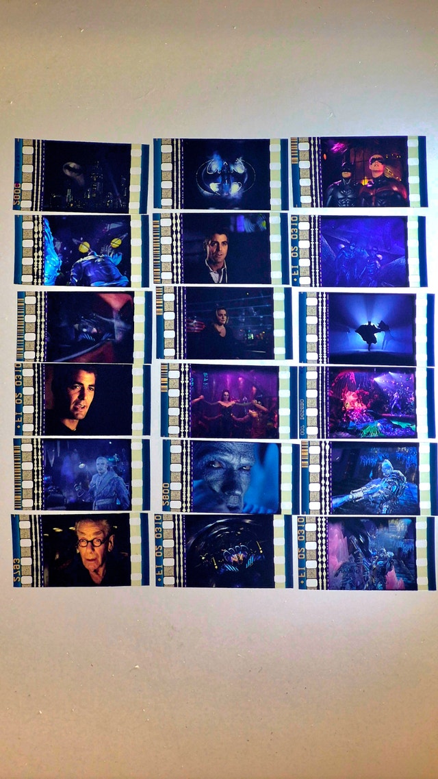 35mm Original Movie Film Cells
