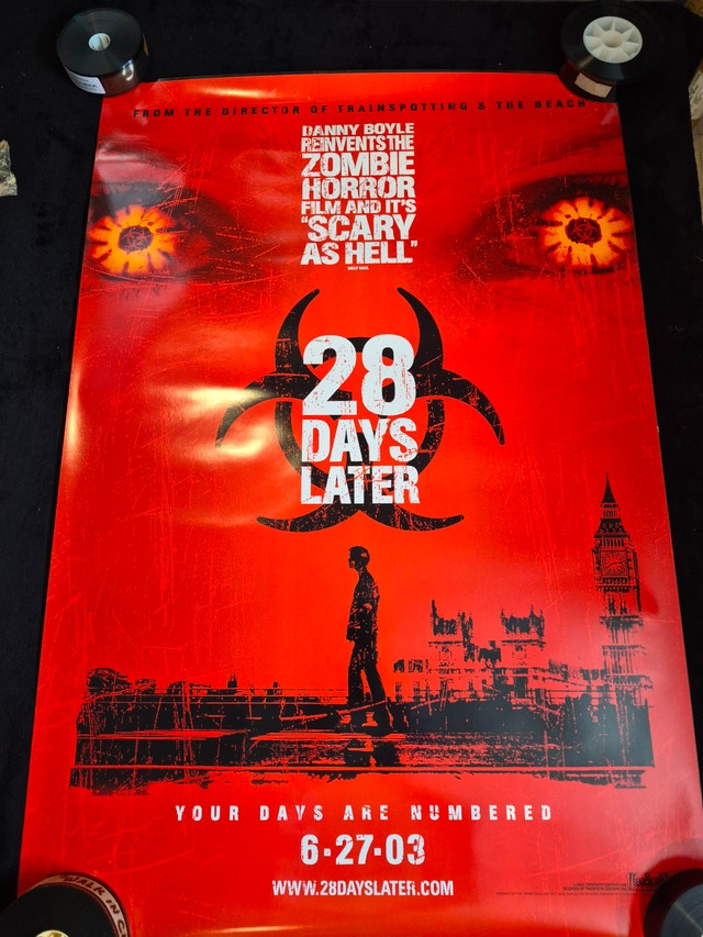 Vintage Movie Poster Theater Issued