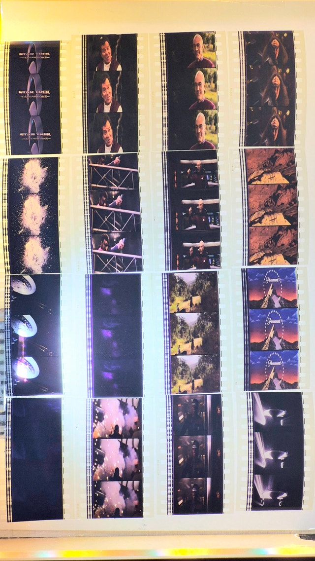 Star Trek Generations 1994 Film Cells - photo 2