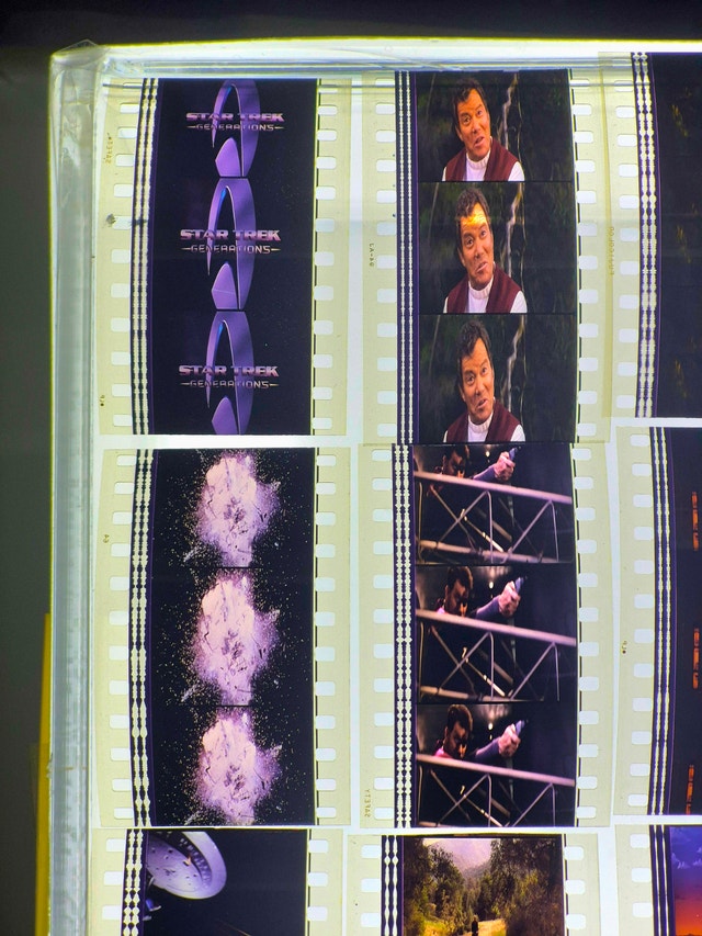 Star Trek Generations 1994 Film Cells - photo 3