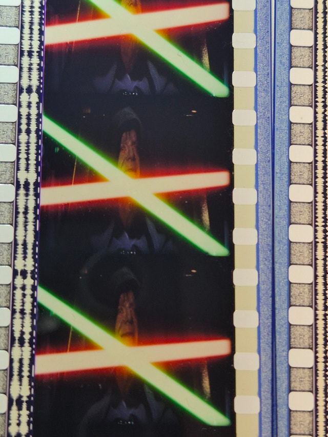 Movie film cells 35mm vintage - photo 5