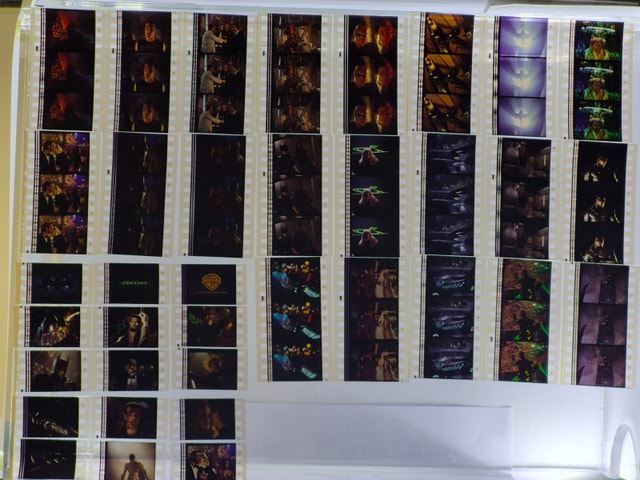 Movie film cells 35mm vintage - photo 2
