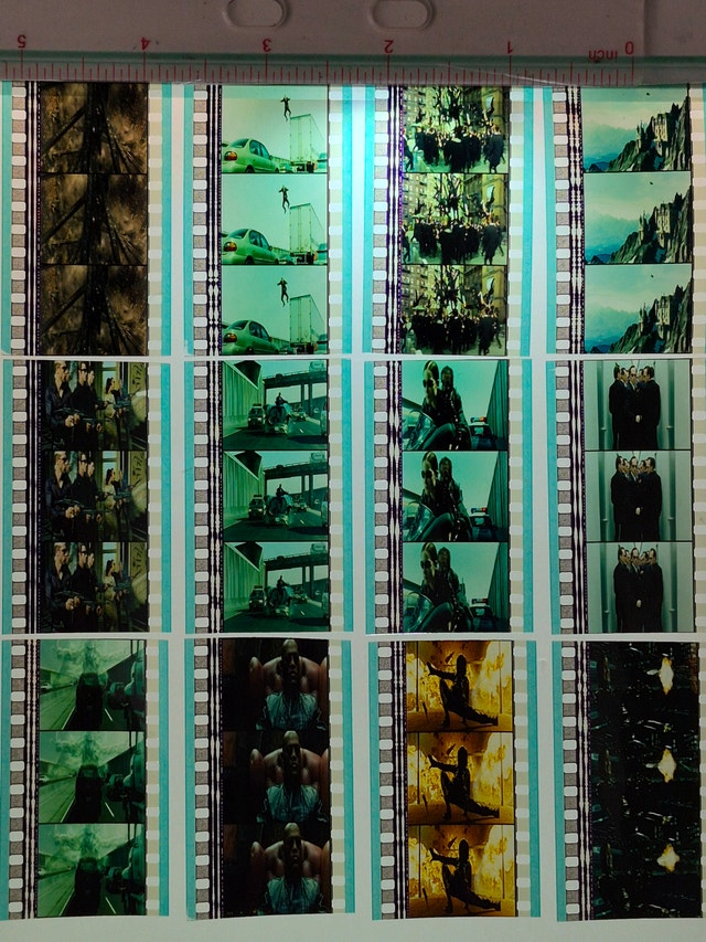 35mm Film Cells - The Matrix Reloaded Trailer - photo 2