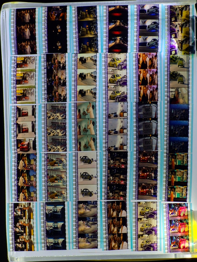 Movie film cells 35mm original - photo 3