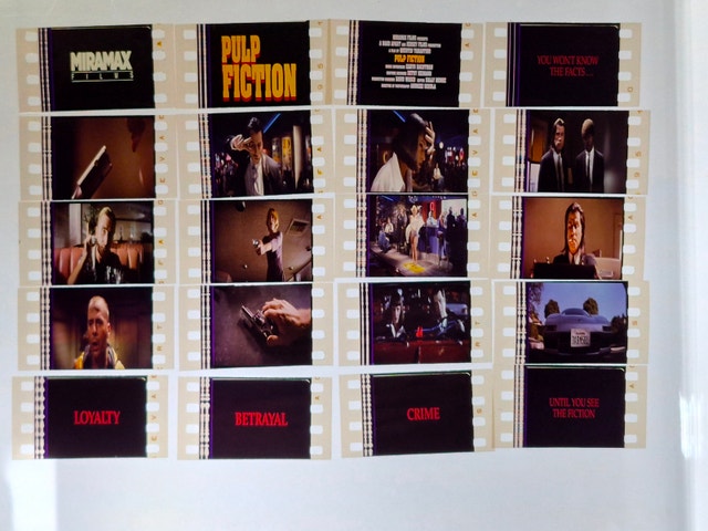 Movie film cells 35mm
