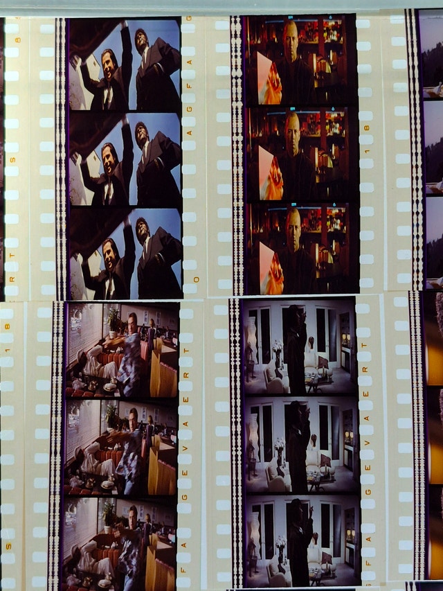 Movie film cells 35mm - photo 3