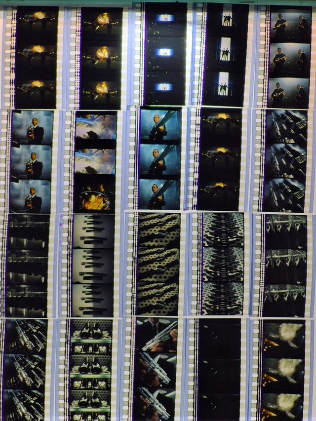 35mm Movie Film Cells - Men in Black & Men in Black II - photo 2