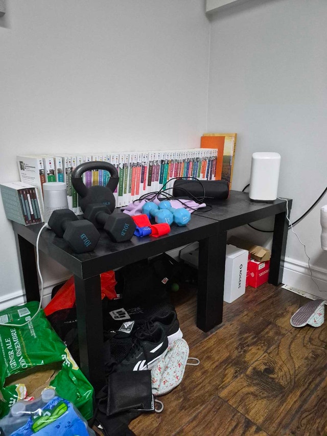 Black IKEA Lack Side Table - photo 2