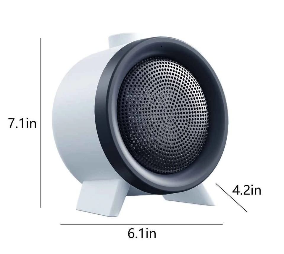 Jialexin Space Heater/Fan 1000W PTC Ceramic Heater, 3s Quick Hea - photo 3