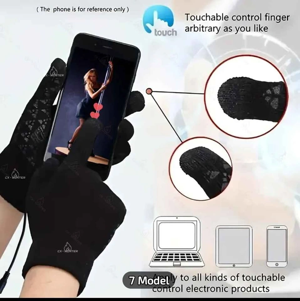 🔥🧤NEW Electric Heating Gloves for Winter with USB Connection, Co - photo 4