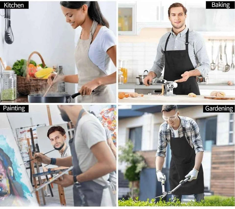 🚨🚨PERFECT FATHER'S DAY GIFT NEW Grilling Apron BBQ Apron Adjusta - photo 5