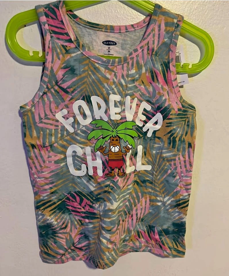 BOYS TANK TOPS SIZE:5T PRICE:$15
