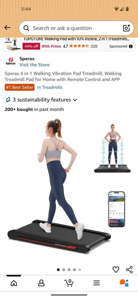 Sperax Walking Pad Treadmill - photo 4