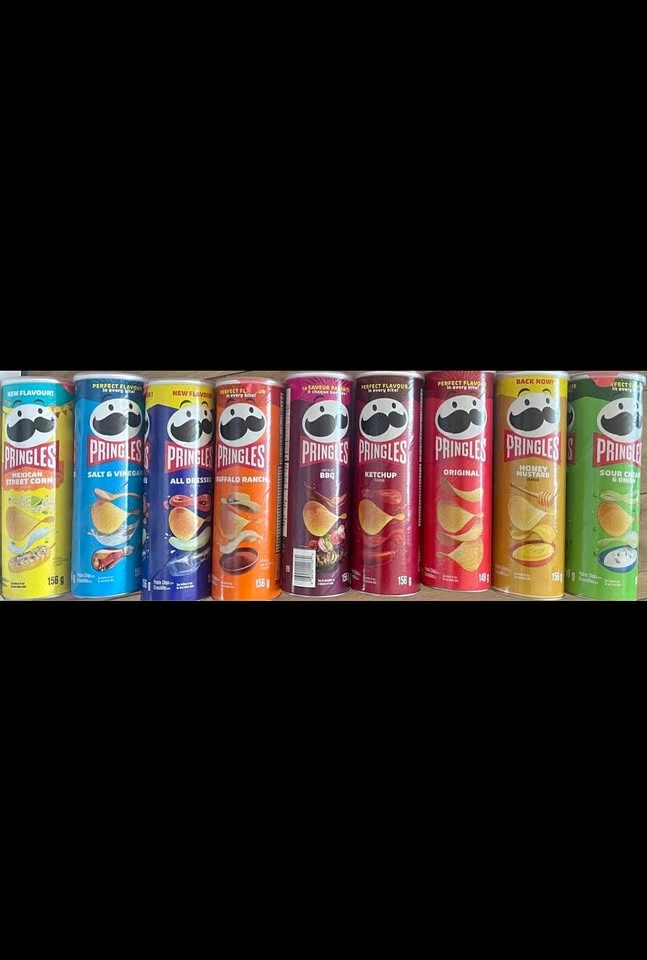 Pringles $1.5 each - please read description