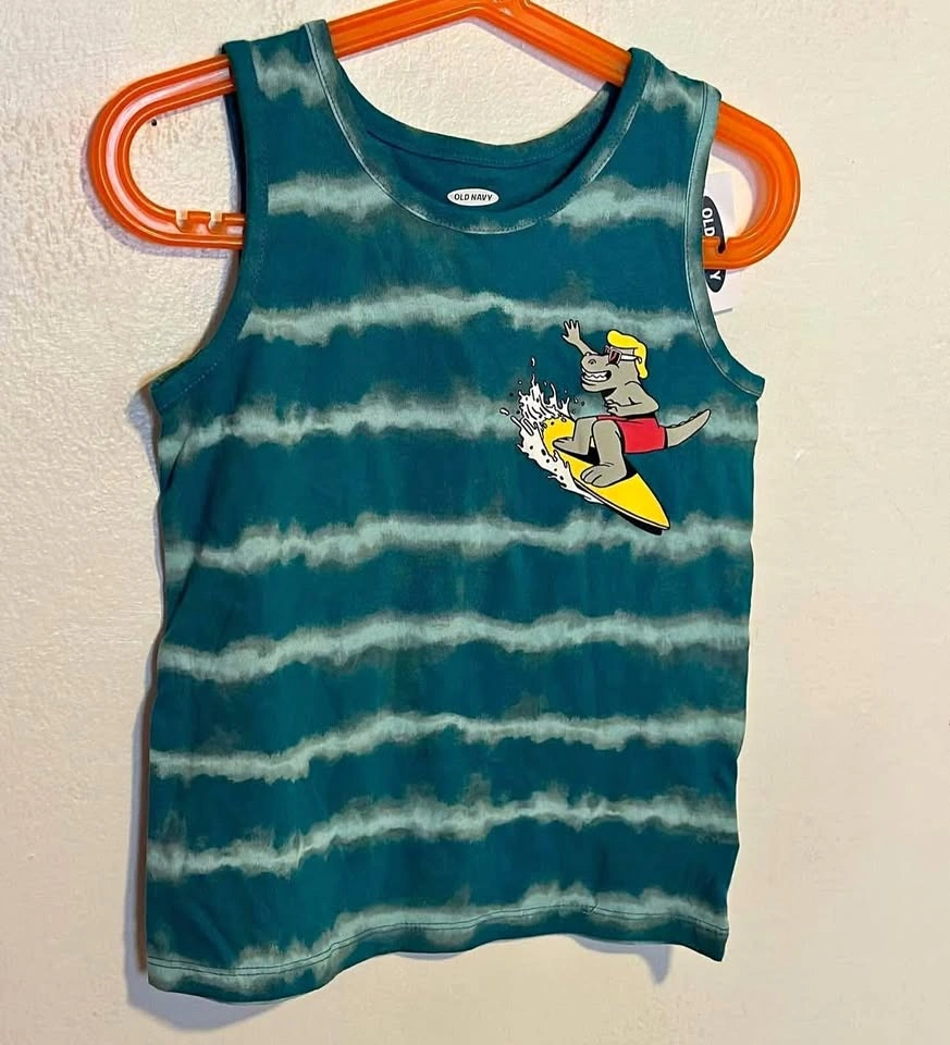 BOYS TANK TOPS SIZE: 5T PRICE:$15